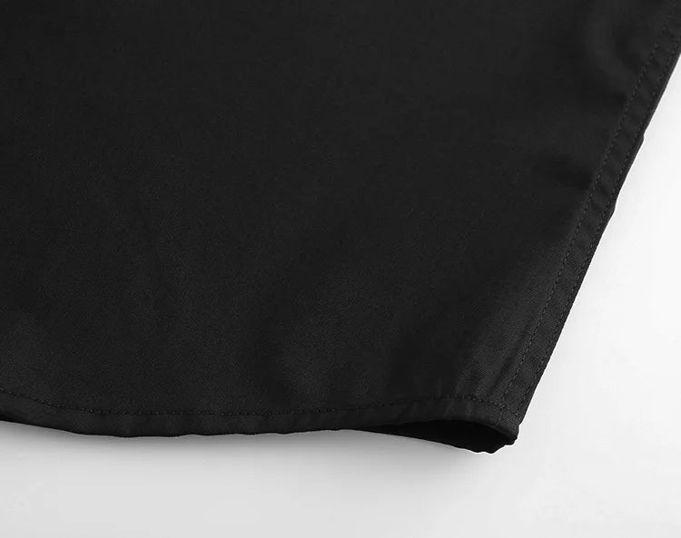 New 2022 Luxury Men Classic Embroidered stars comfortable Fashion Cotton Casual Shirts Shirt High Quality Short Sleeves A116