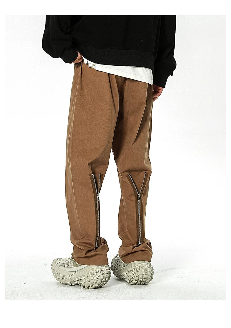 men streetwear fashion loose casual wide leg techwear cargo pants track trousers women harem trousers joggers sweatpants unique joggers style 945