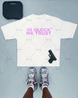 Cyberpunk Vintage t-shirt – Fashionable Gothic Letter Print Pattern Oversized T Shirt Me
