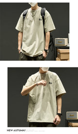 Trapwear Crying character – Summer Mens Embroidered Short Sleeve T Shirts 2024 New Oversized