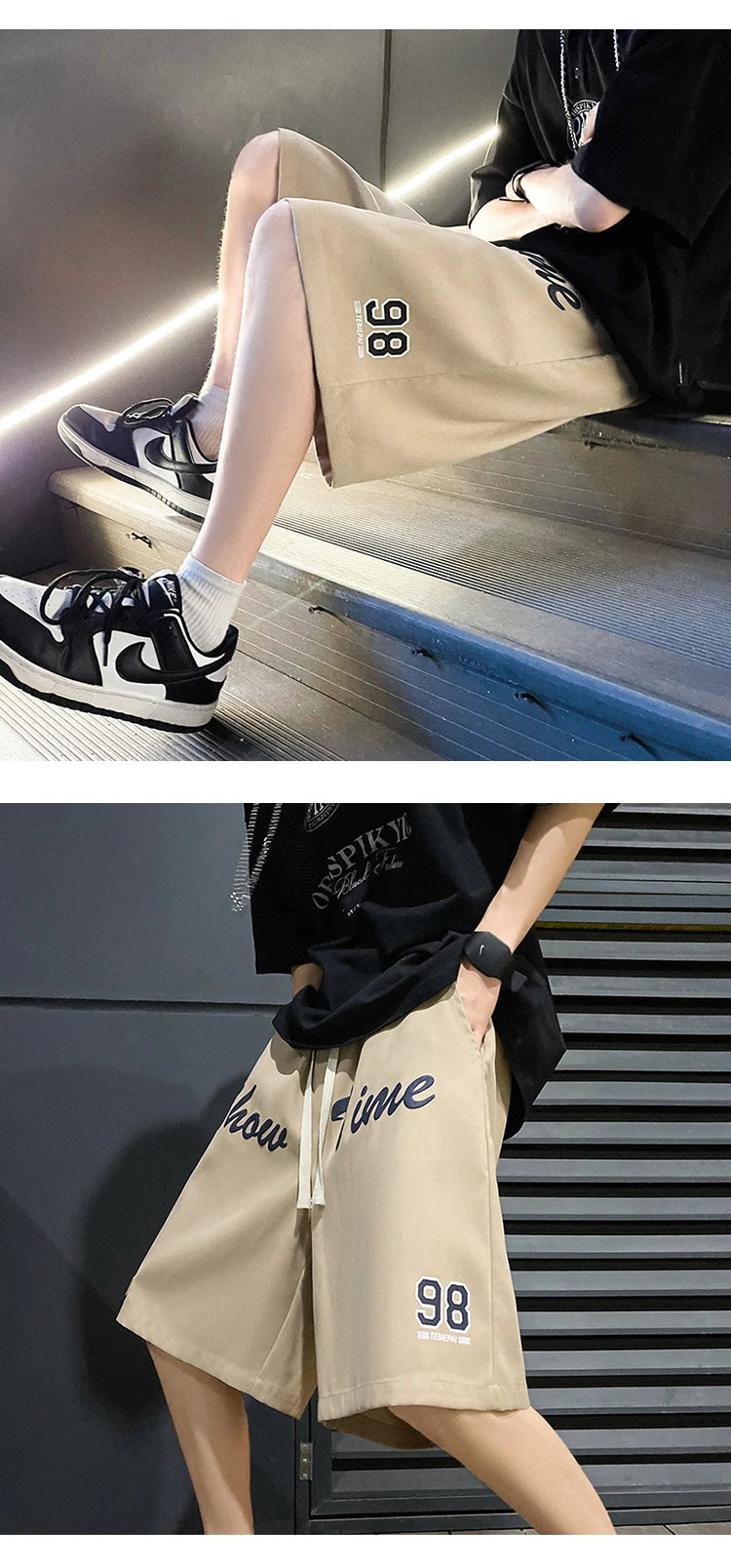 fashion basketball men shorts sports running gym pants summer casual man pants korean fashion mens clothing daily sweatpants unique joggers style 4291