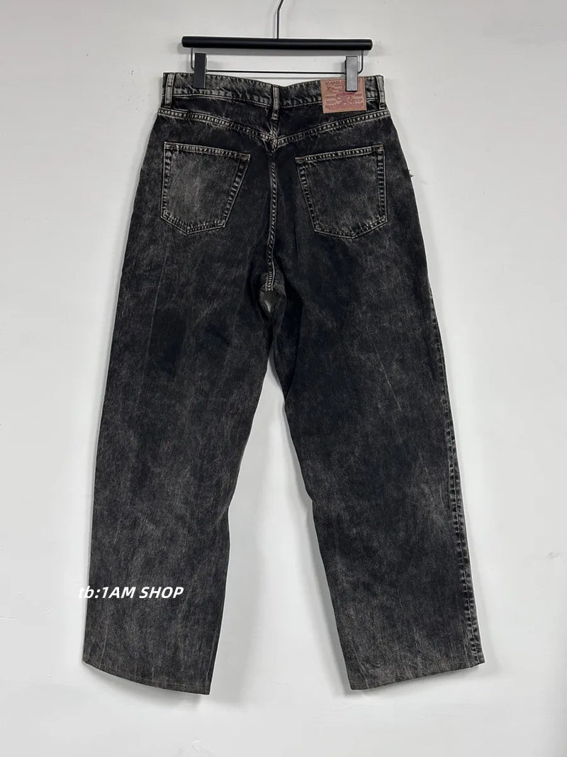 2024 brand new classic embroidered denim zipper fit y project pant jeans cotton denim pants comfort casual jeans 786 stacked flare jeans