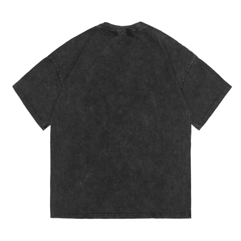 Trapwear Shirt – Rainbowtouches Washed Mens New T Shirt Vintage Unisex – Urban Streetwear for Men & Women