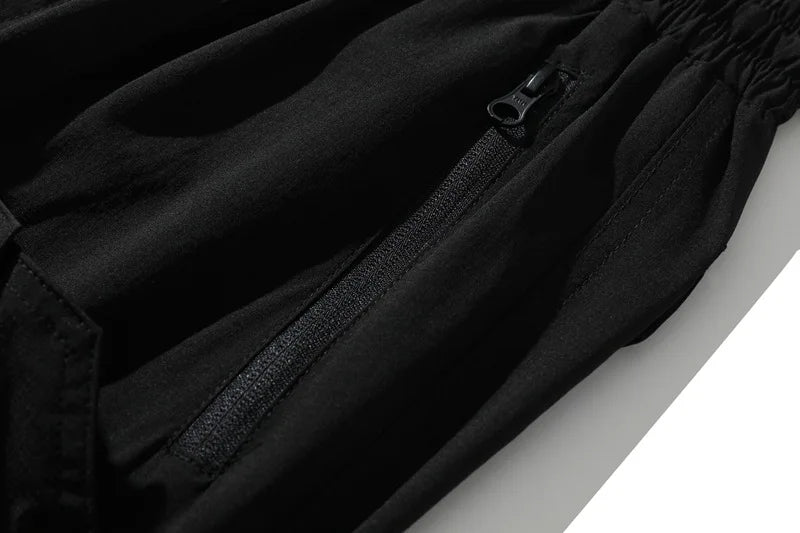 high new luxury men 2023 cotton under my car zip up comfortable nylon parkour sweat casual pants sports khaki cargo a05 unique cargo style 1657