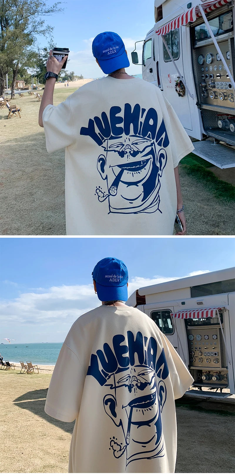 Cyberpunk Graphic tee – Harajuku Oversized High Street T Shirt Short Sleeve Man T Sh