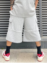 men casual sweatpant elastic waist streetwear track drawstring capris pants new fashion loose trousers hip hop baggy joggers sporty tapered joggers