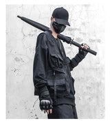 graphic outerwear featuring hip hop loose vest sportswear men casual cargo waistcoat with pockets military jacket coat streetwear tactical vests sweatshirts design – premium quality jacket for men