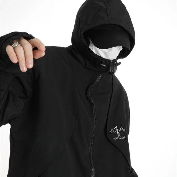 double-layer hoodie, fall/winter staple, vintage