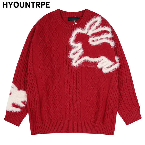 loose fit o-neck sweater, daily wear knit, cozy fashion fit, stylish street outfit, modern aesthetic appeal