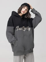 sadcore aesthetic drop featuring rainbowtouches hoodies men unisex high street fashion vintage hip hop patchwork hoodie street wear unisex winter mens hoodie