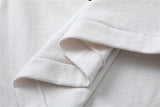 SS24 Vintage gymGnostic 123 Portrait Letter Print High-Street Casual White Loose Cotton Long Sleeve T Shirt Pullover Sweatshirt