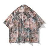 "Summer Leafs" Unisex Men Women Streetwear Graphic Shirt Daulet Apparel