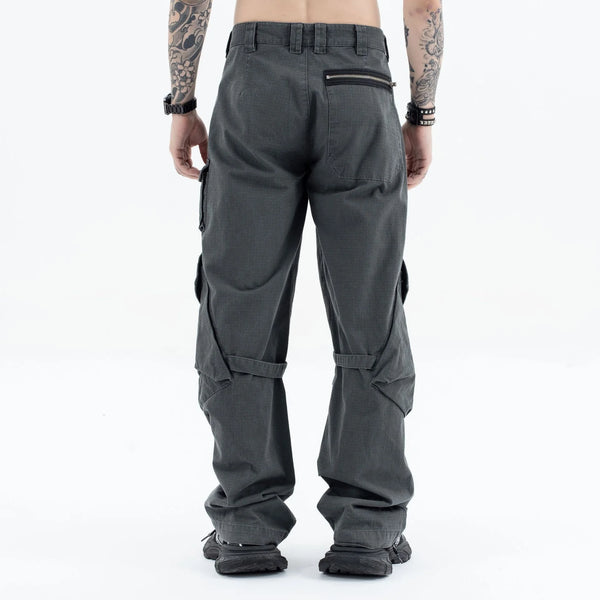 cargo pants with wide legs utility cargo pants