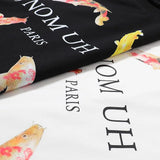 Glitchcore Fashion – High Quality Ih Nom Uh Nit T Shirt Masked Men Letter Printin – Urban Streetwear for Men & Women