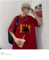 Cyberpunk Aesthetic piece – Japanese Fun And Trendy Cat Print New Short Sleeved T Shirts