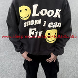 2024 Autumn Winter New American Heavy Duty Vintage Hoodie Long Sleeve