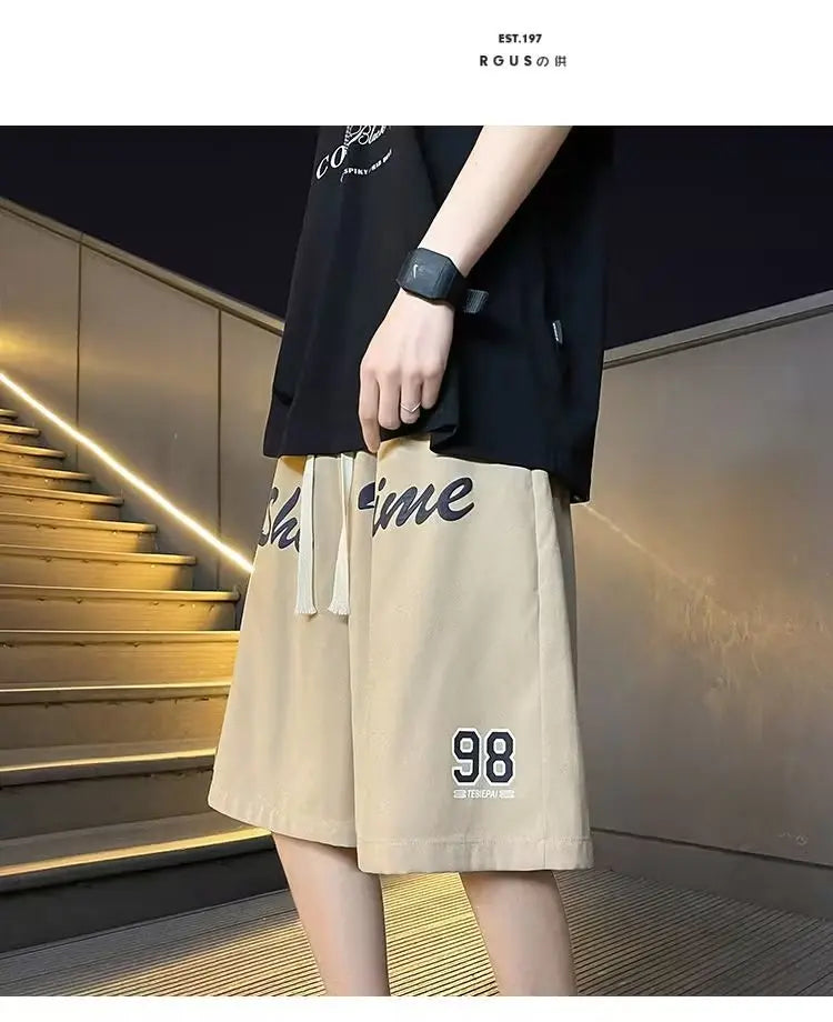 fashion basketball men shorts sports running gym pants summer casual man pants korean fashion mens clothing daily sweatpants unique joggers style 4293