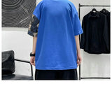 Skatercore Oversized shirt – Summer Short Sleeved Mens T Shirt Trend Loose And Versatile