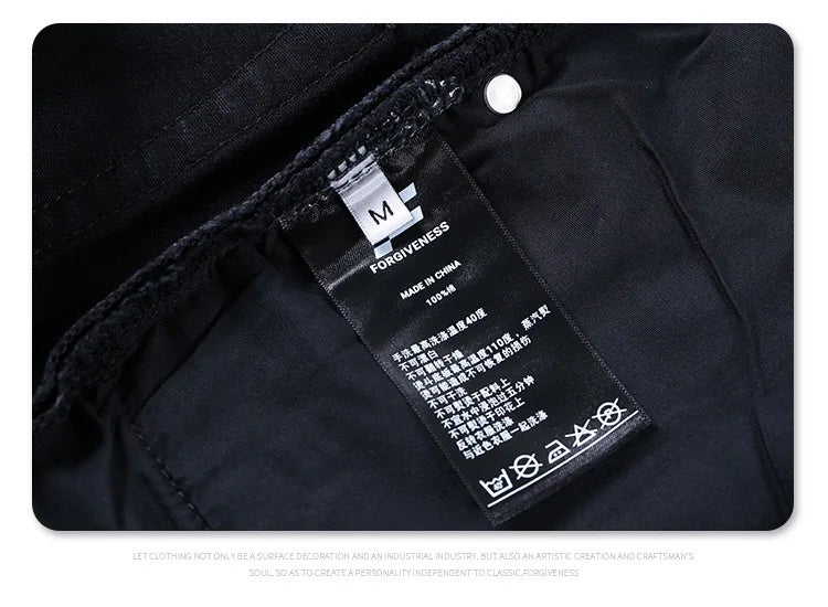 24Spring wash black ash straight tube baggy jeans