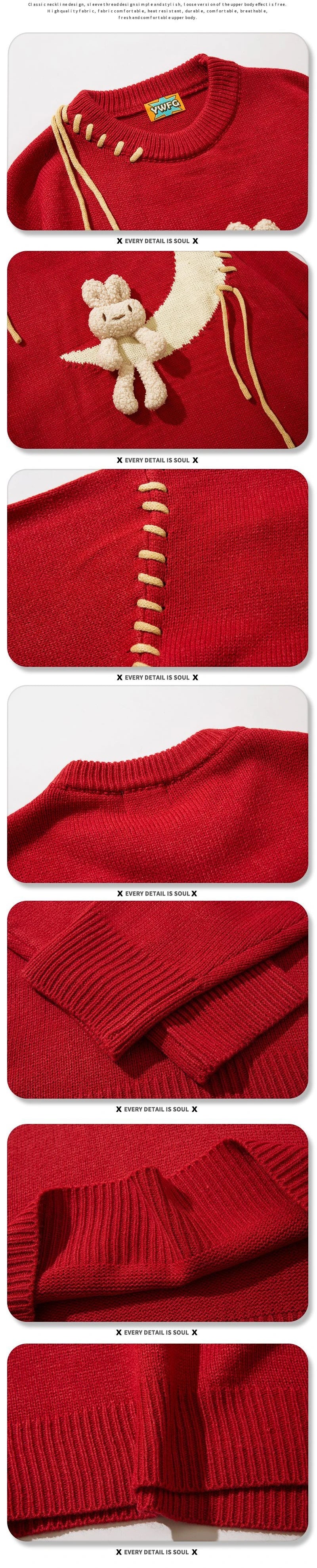 techwear street knit hoodie with oversized flame detail for urban fall winter outfits, street fashion menswear trend for seas