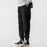 2024 autumn mens khaki cargo pants korean slim fit sports pants harajuku high street sweatpants casual mens clothing new unique joggers style 4392