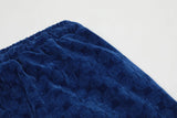 2024 spring and autumn mid waist straight jacquard velvet knitted trousers loose wide leg pants urban casual pants men and women unique default style 2044