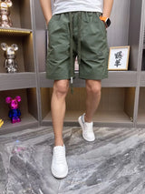 Men Casual Shorts 2024 Summer korean Fashion Brand Drawstring Waist Comfortable Men's Swim Trunks Quick Dry Beach Shorts y2k pan