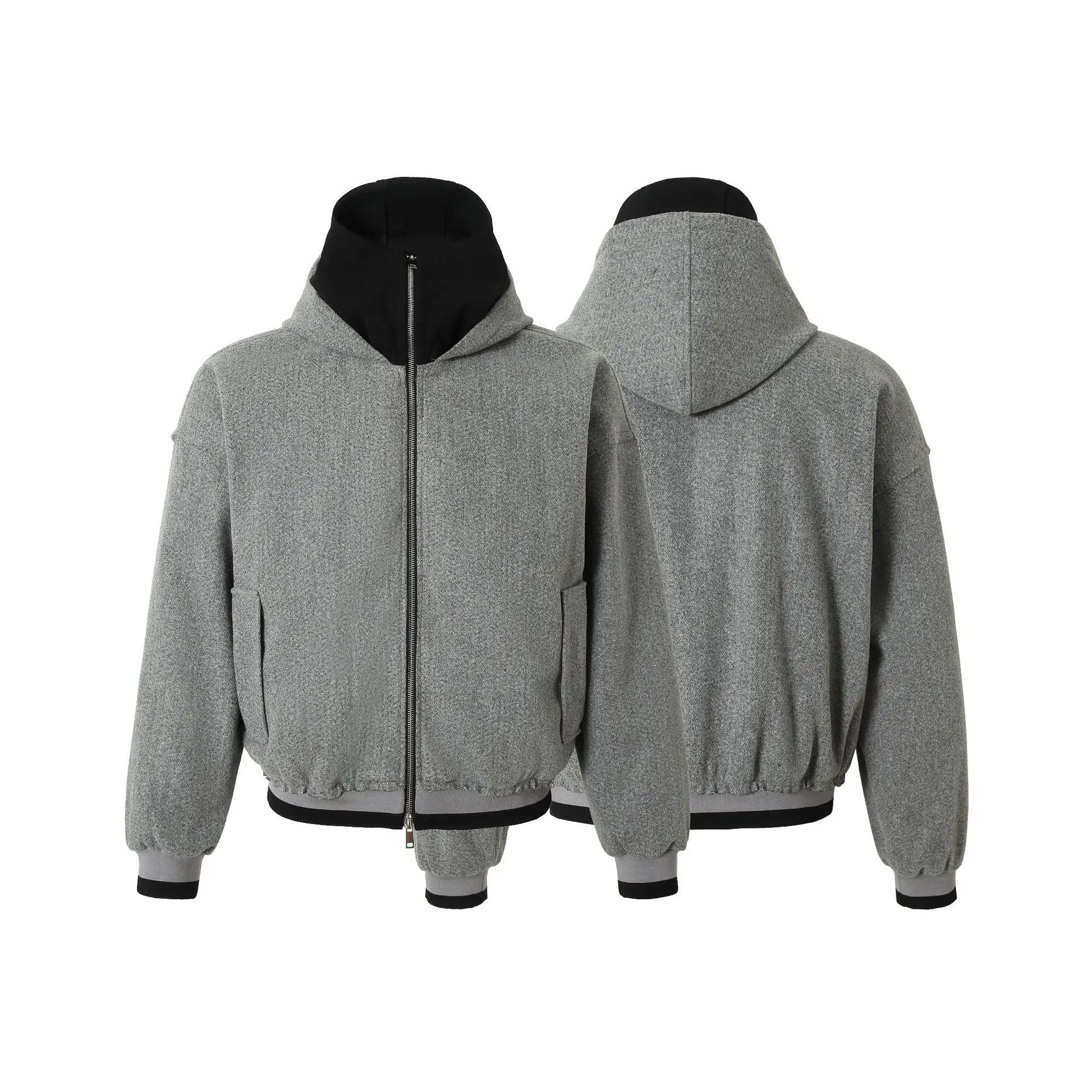checkered bomber jacket, daily drip essential, men's streetwear fashion, oversized urban jacket, high quality cold-weather co