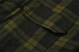 glitchcore melting smiley featuring undermycar 2024 new high quality shirt plaid cover with layered zipper open up hoodie black