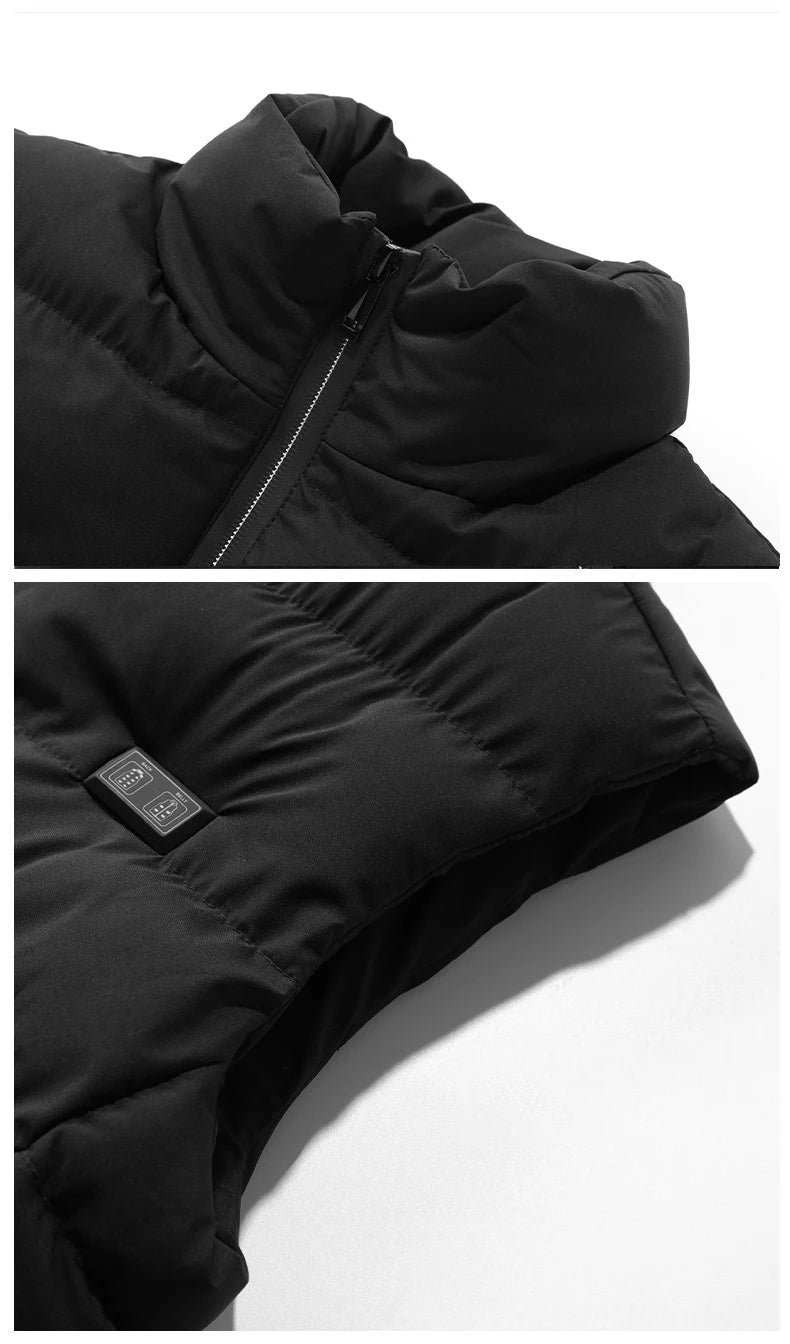 menswear fashion piece featuring rainbowtouches 9 places heated vest men women usb heated jacket heating vest thermal clothing hunting vest winter heating jacket design – premium quality jacket for men