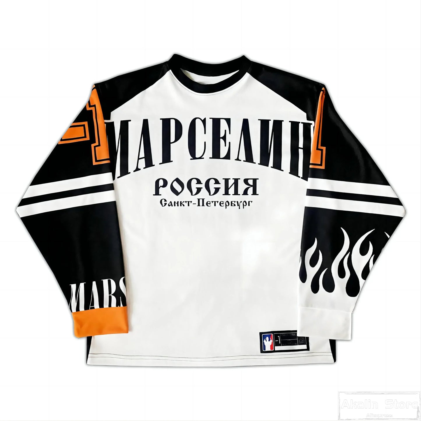 Anime Streetwear top – Y2K Hip Hop Sprots Long Sleeves T Shirts Men Streetwear Casu