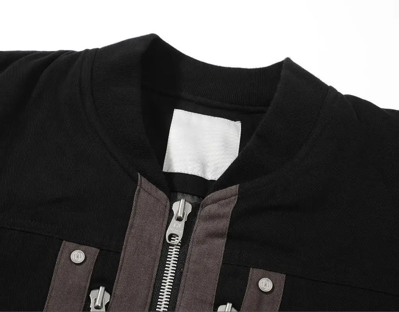 new 2023 luxury men undermycar zippers bomber coats jackets down shirts cotton nylon warm winter size 1 2 3 4 675 streetwear  - variant style 25b1d6 for streetwear fashion