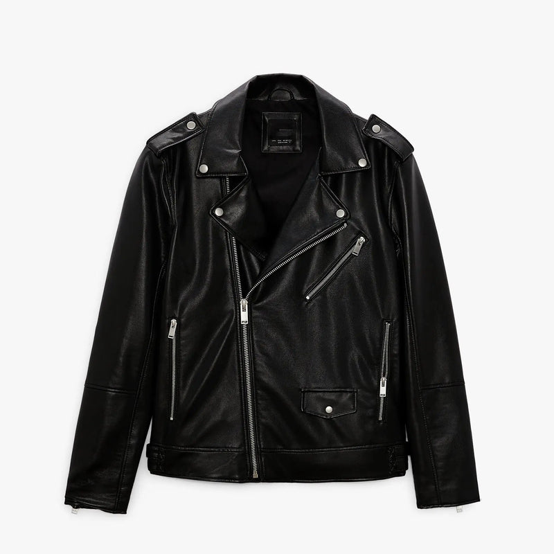 leather panel jacket, streetwear for men, men's streetwear fashion, oversized urban jacket, high quality cold-weather coat