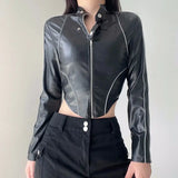 Nan bomber quilted oversized streetwear graffiti