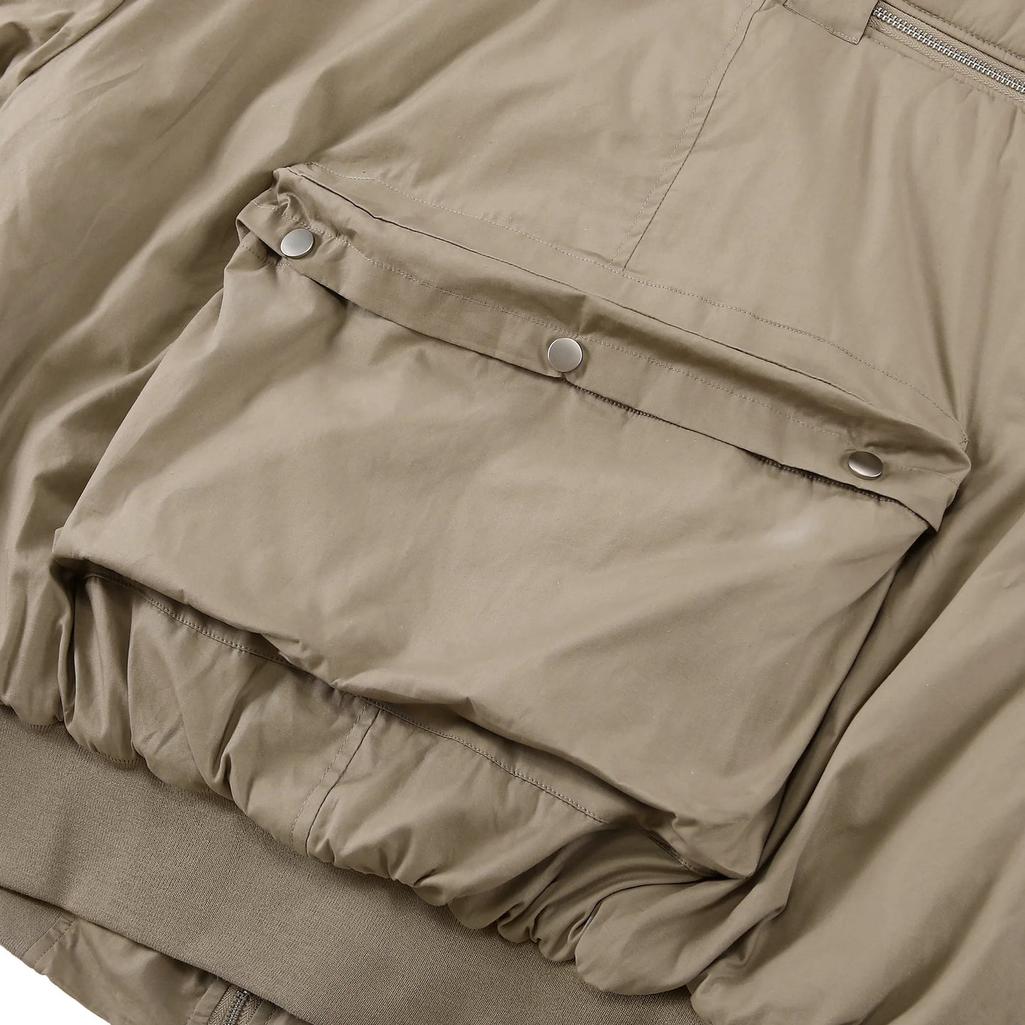 new 2024 khaki men rib sleeve fashion high couple baseball coats jackets abstract coat motor pilot winter warm 747 nan street - variant style f0cd83 for streetwear fashion