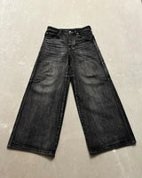 y2k baggy jeans women hip hop goth retro high waisted jeans black slouchy oversized embroidery pattern denim pants streetwear unique jeans style 605