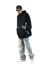 vaporwave aesthetic drop featuring mens harajuku printed hoodie sweatshirt unisex casual streetwear long sleeve hooded tops pullovers loose hip hop hipster hoodies