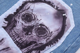 fashion skull graffiti patchwork denim jeans mens zipper jeans hip hop streetwear casual harajuku straight joggers jeans pants unique joggers style 1008