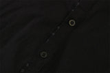 Undermycar 2023 New Worn Out Heavy Work Durable Splice Extra Large Loose Plaid Shirt with Black and Red Plaid