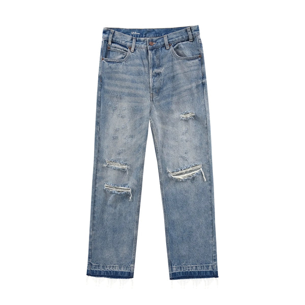 2023 brand new classic n833 033s 08wt ripped holes jeans cotton denim pants comfort casual jeans size cargo 28 34 614 utility cargo pants