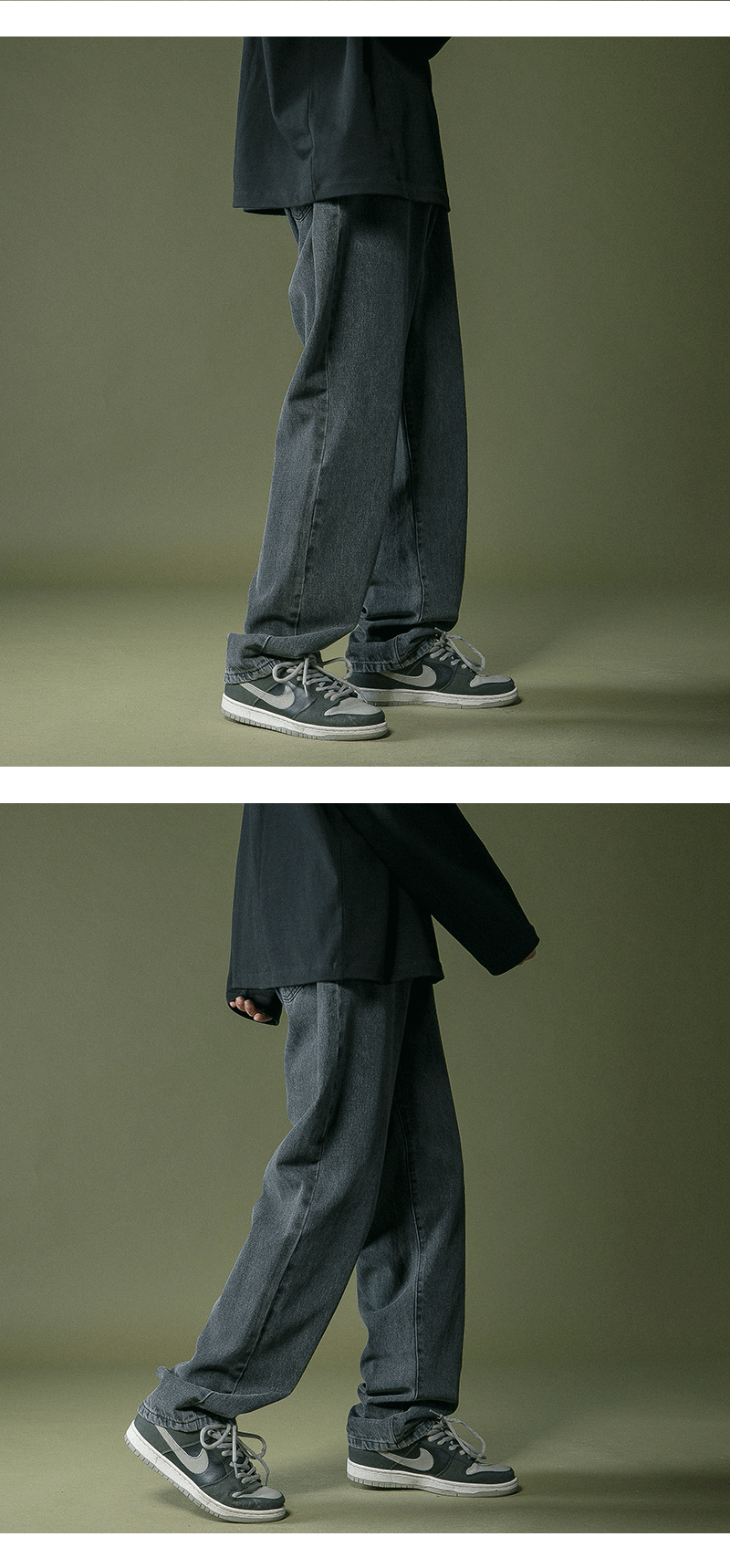 lappster men black baggy jeans streetwear 2023 harajuku casual straight pants male loose streetwear white graphic denim pants unique jeans style 2578