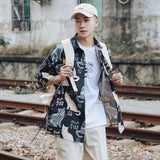 2023 Summer New Light Luxury Fashion Shirt Men Loose Casual Short-sleeved Shirt All-match Boutique Clothing Simple Style