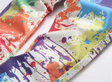 fashion colorful graffiti printed jeans printed denim pants men biker zipper jeans streetwear slim fit y2k hip hop pants joggers unique joggers style 2467