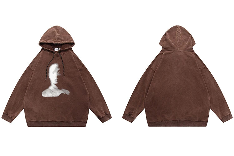trapwear graphic tee featuring kanye foam letter printing hoodie pullovers urban mens streetwear fleece hooded hoodies oversized winter unisex warm clothing