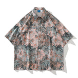 "Summer Leafs" Unisex Men Women Streetwear Graphic Shirt Daulet Apparel