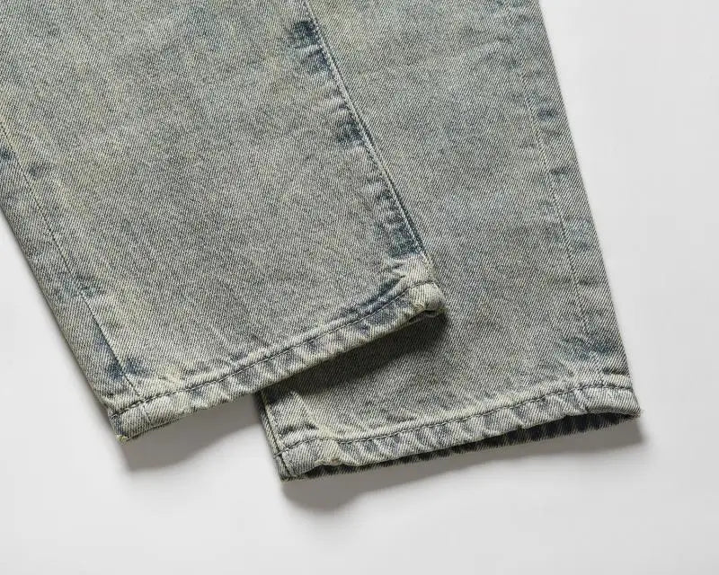 retro washed skinny jeans men pant destroyed ripped holes slim biker zipper jeans trousers fashion streetwear hip hop joggers unique joggers style 5239