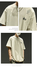 Trapwear Crying character – Summer Mens Embroidered Short Sleeve T Shirts 2024 New Oversized