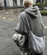 minimalist knit jumper, daily wear essential, trendy urban fashion top for men, layered streetwear look