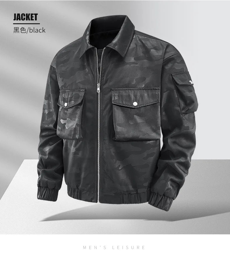 leather panel jacket, streetwear for men, men's streetwear fashion, oversized urban jacket, high quality cold-weather coat