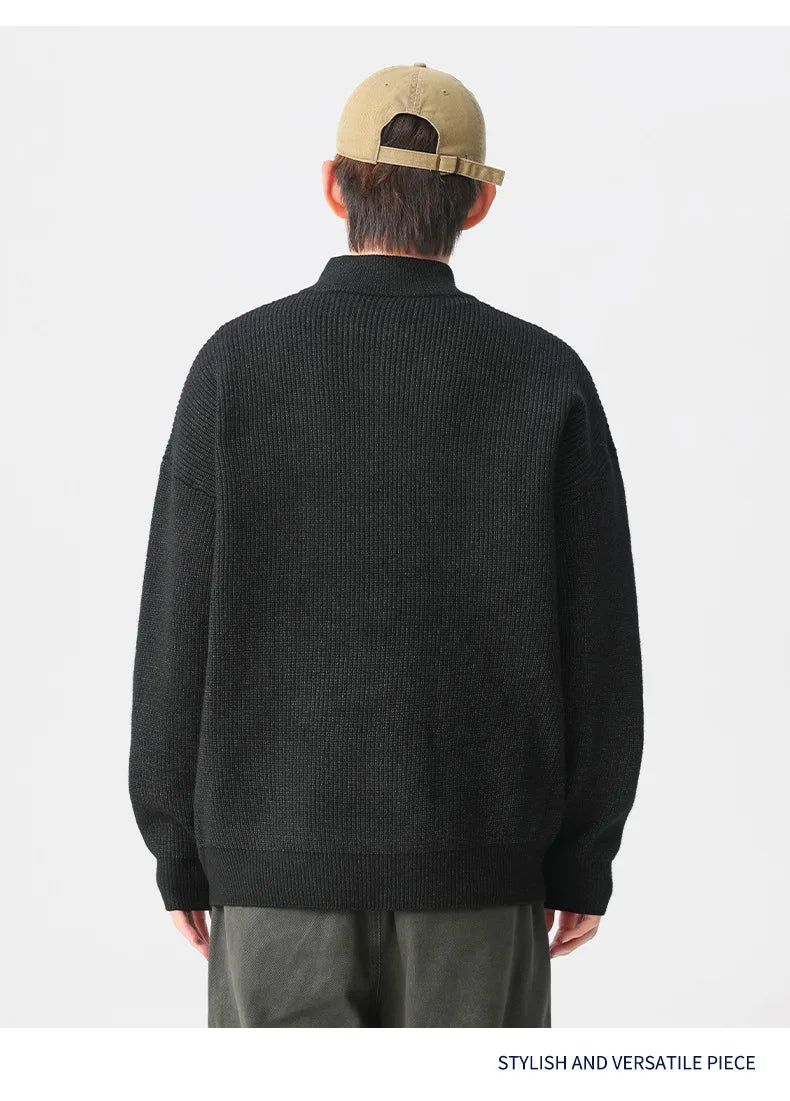 retro street knitwear, high-street look, trendy streetwear apparel for men and women